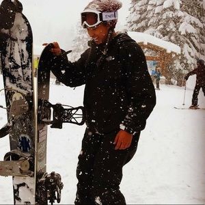 Snowboarding goggles